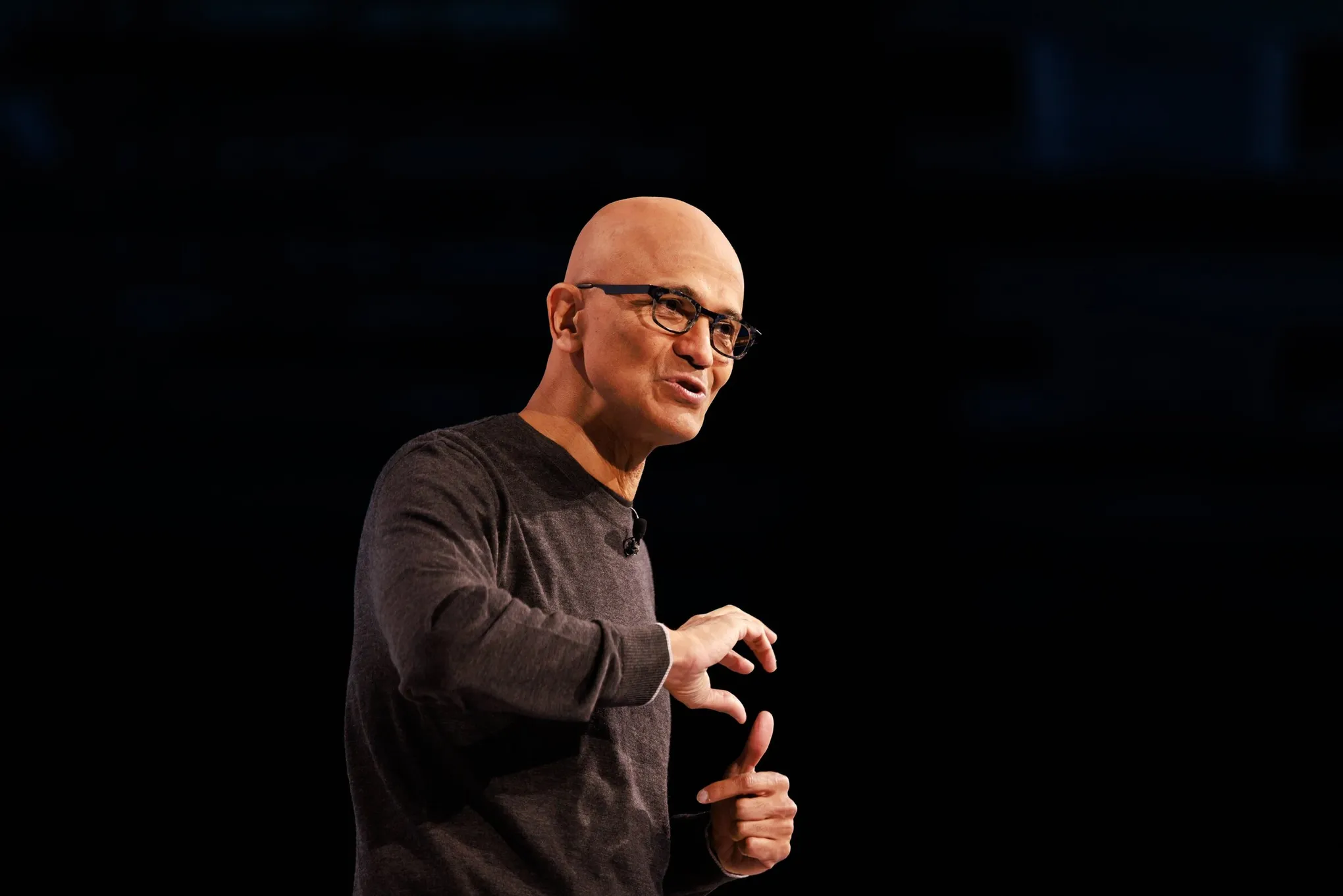 Satya Nadella on blockchain